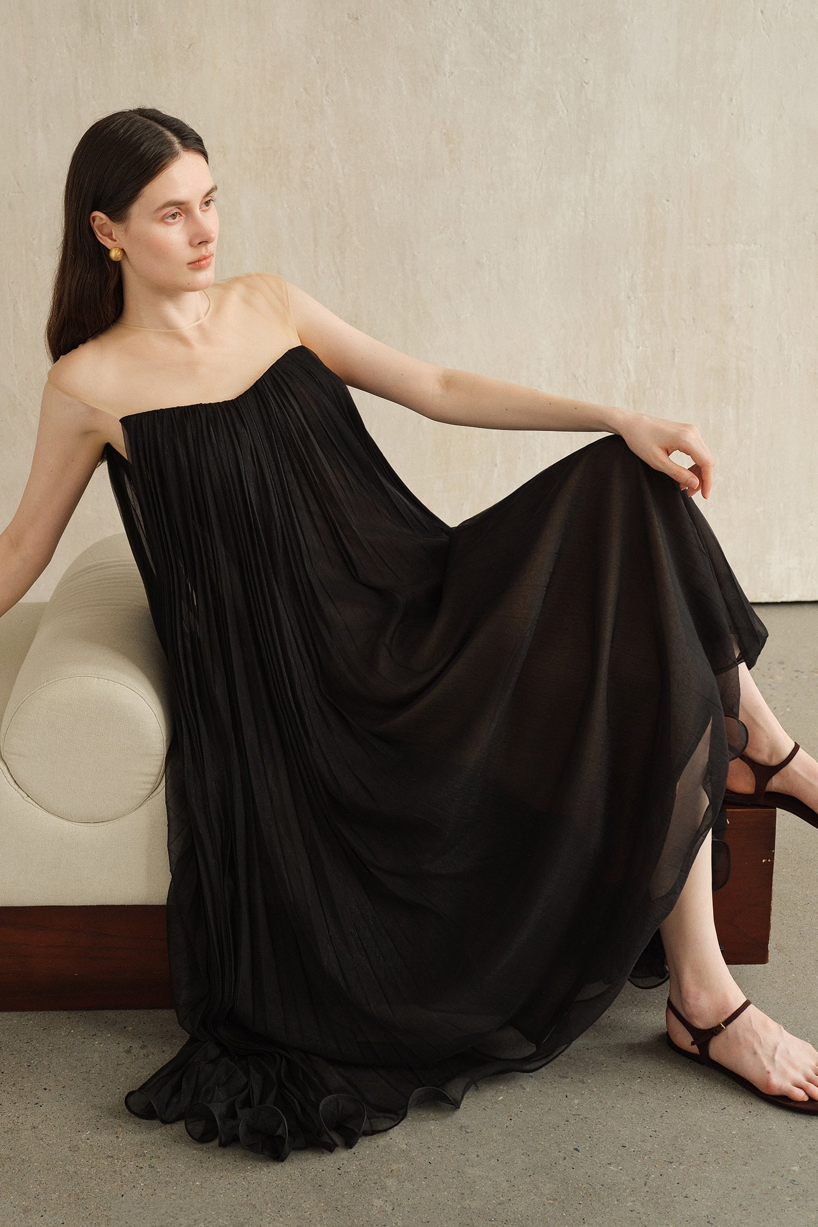 Rumi Long Dress (Noir)