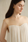 Rumi Long Dress (White Veil)