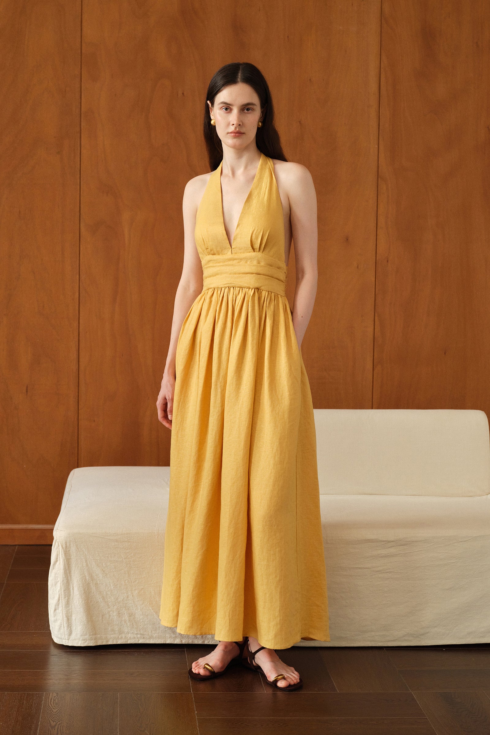 Penelope Dress (Marigold)