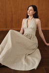 Penelope Dress (Natural Linen)
