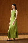 Yarra Linen Dress (Bergamot)