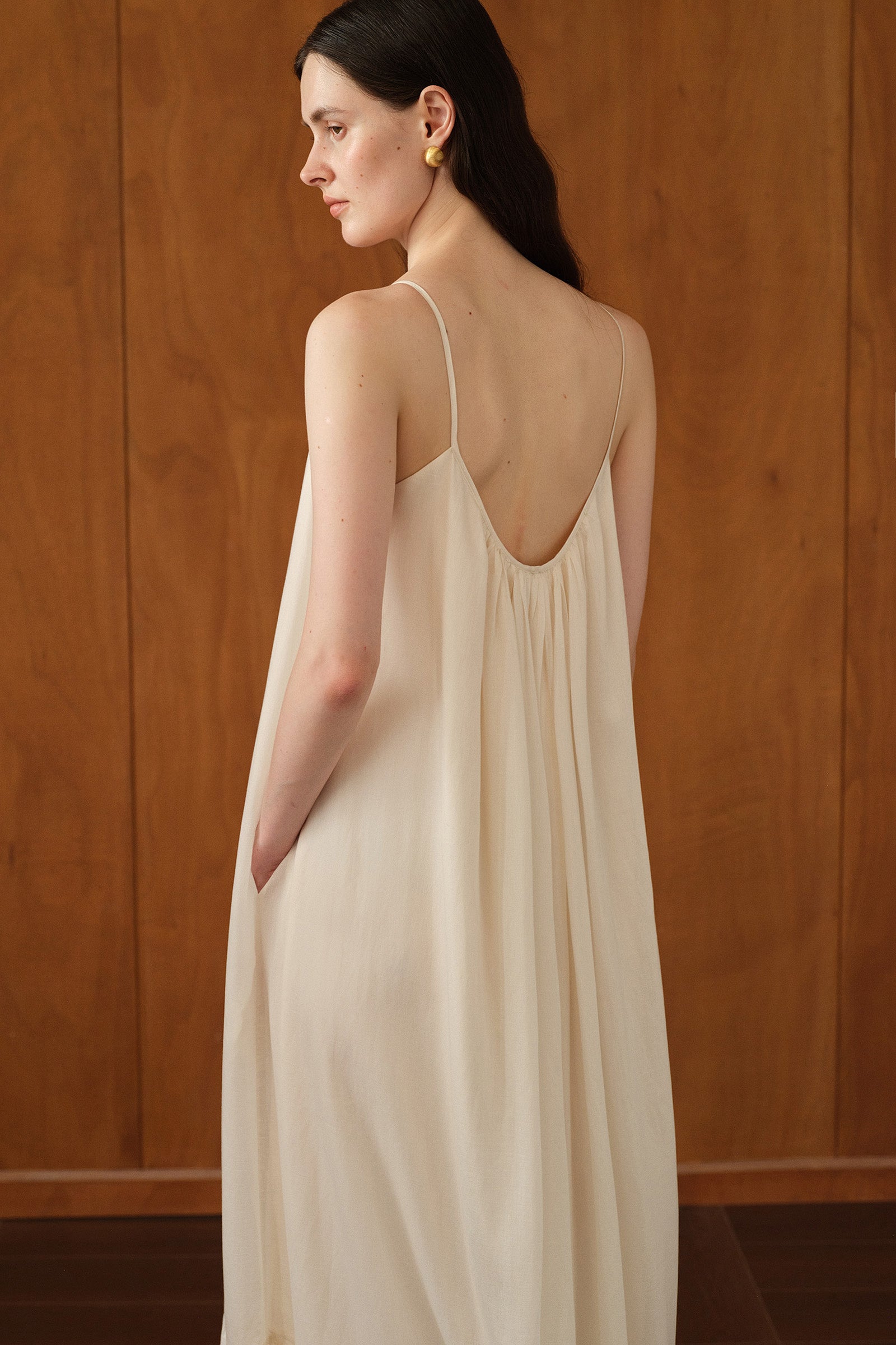 Paloma Dress (Ecru Mist)