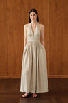 Penelope Dress (Natural Linen)
