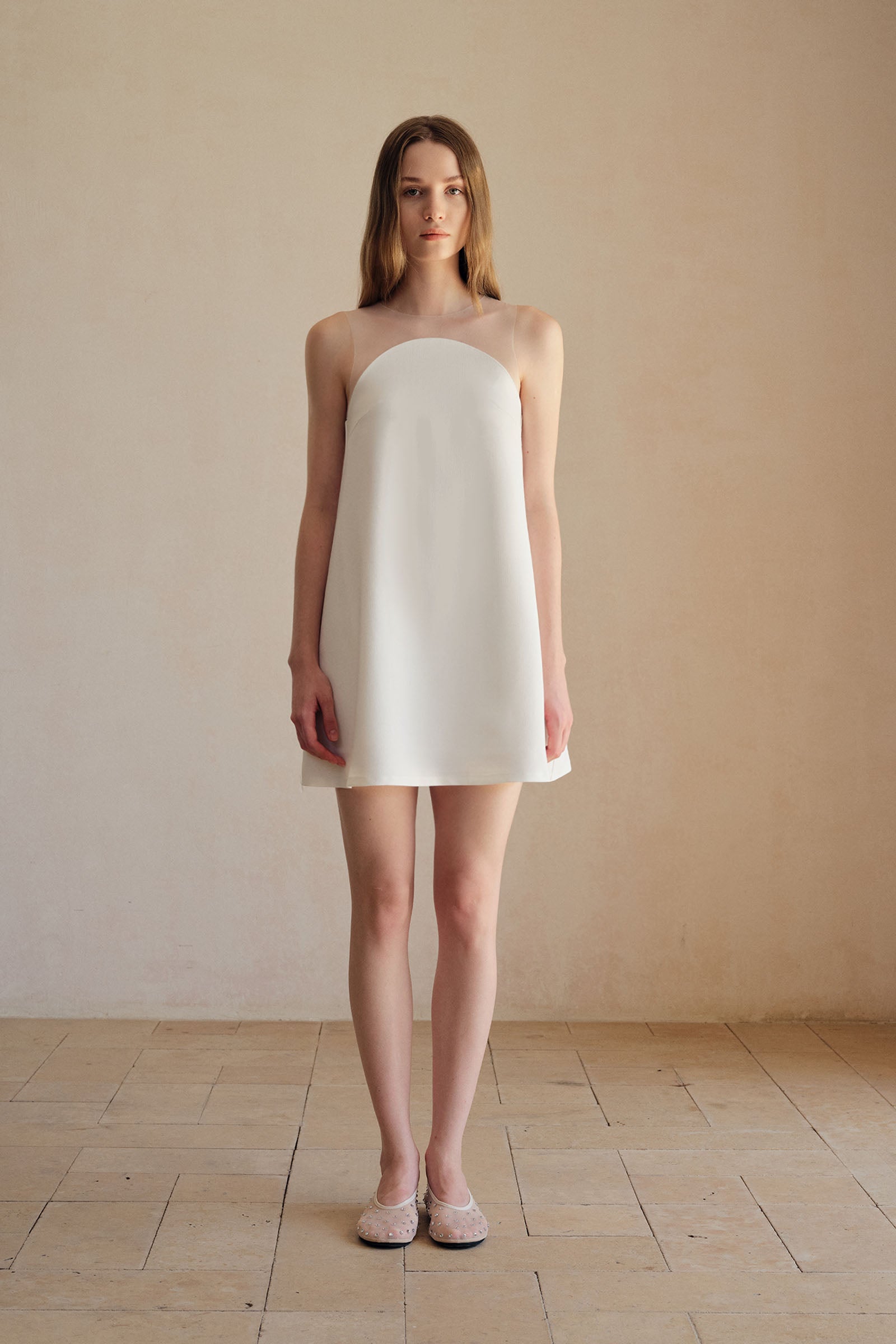 Luna Shift Dress (Snow White)