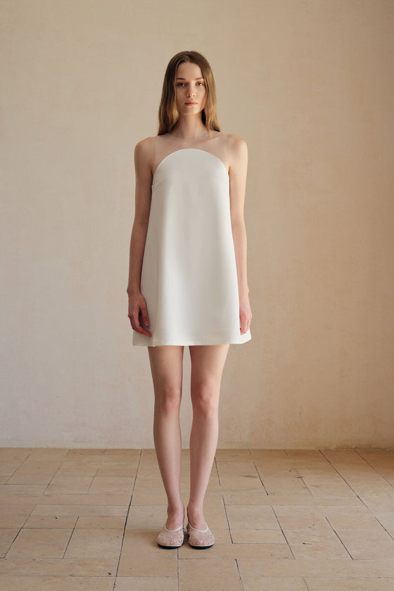 Luna Shift Dress (Snow White)
