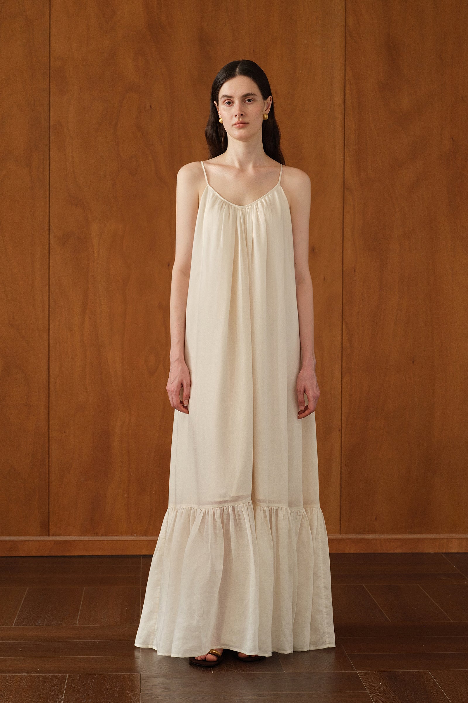 Paloma Dress (Ecru Mist)