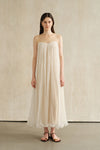 Rumi Long Dress (White Veil)