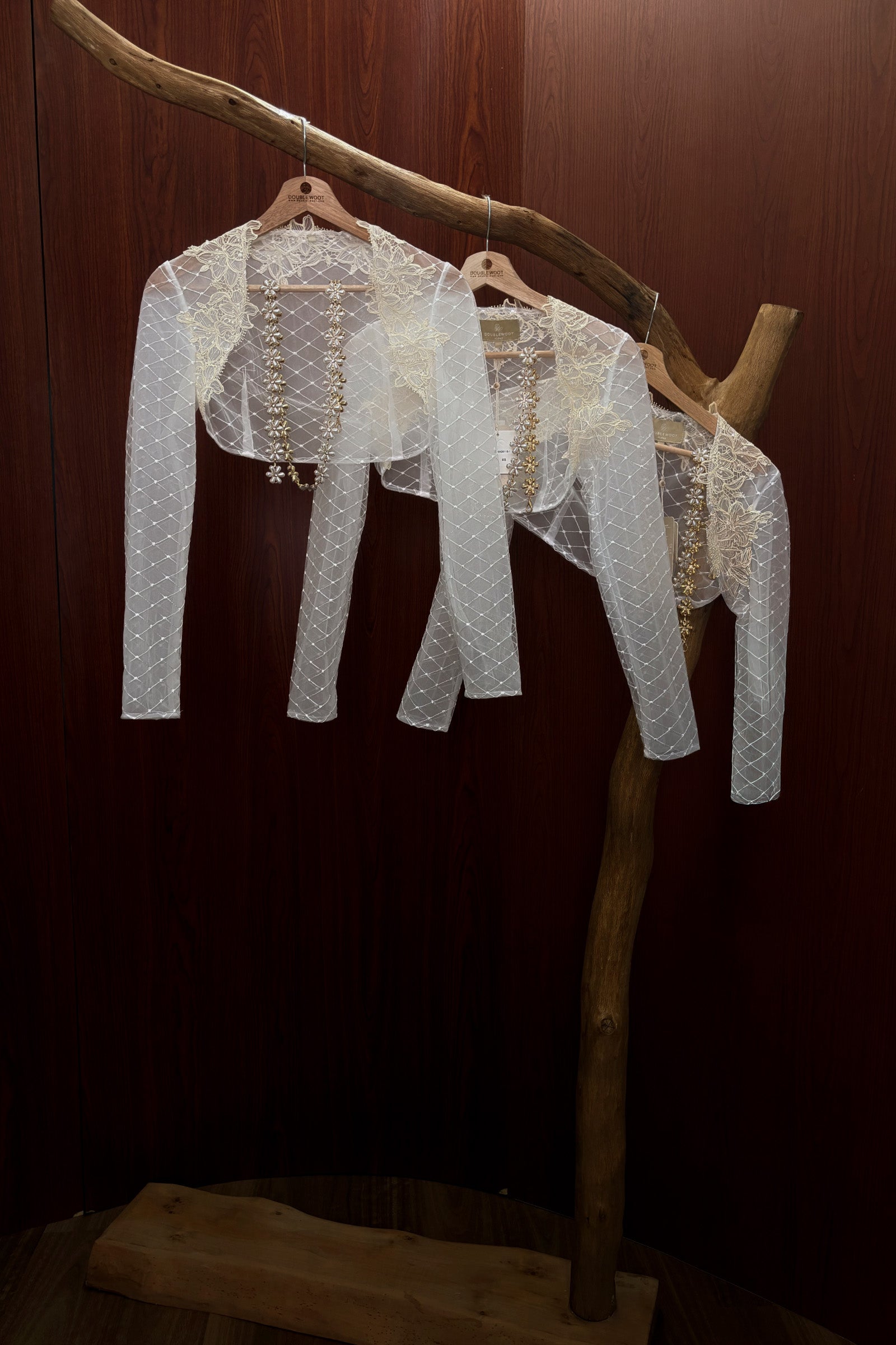 Isadora Top with Pearl Belt (White)