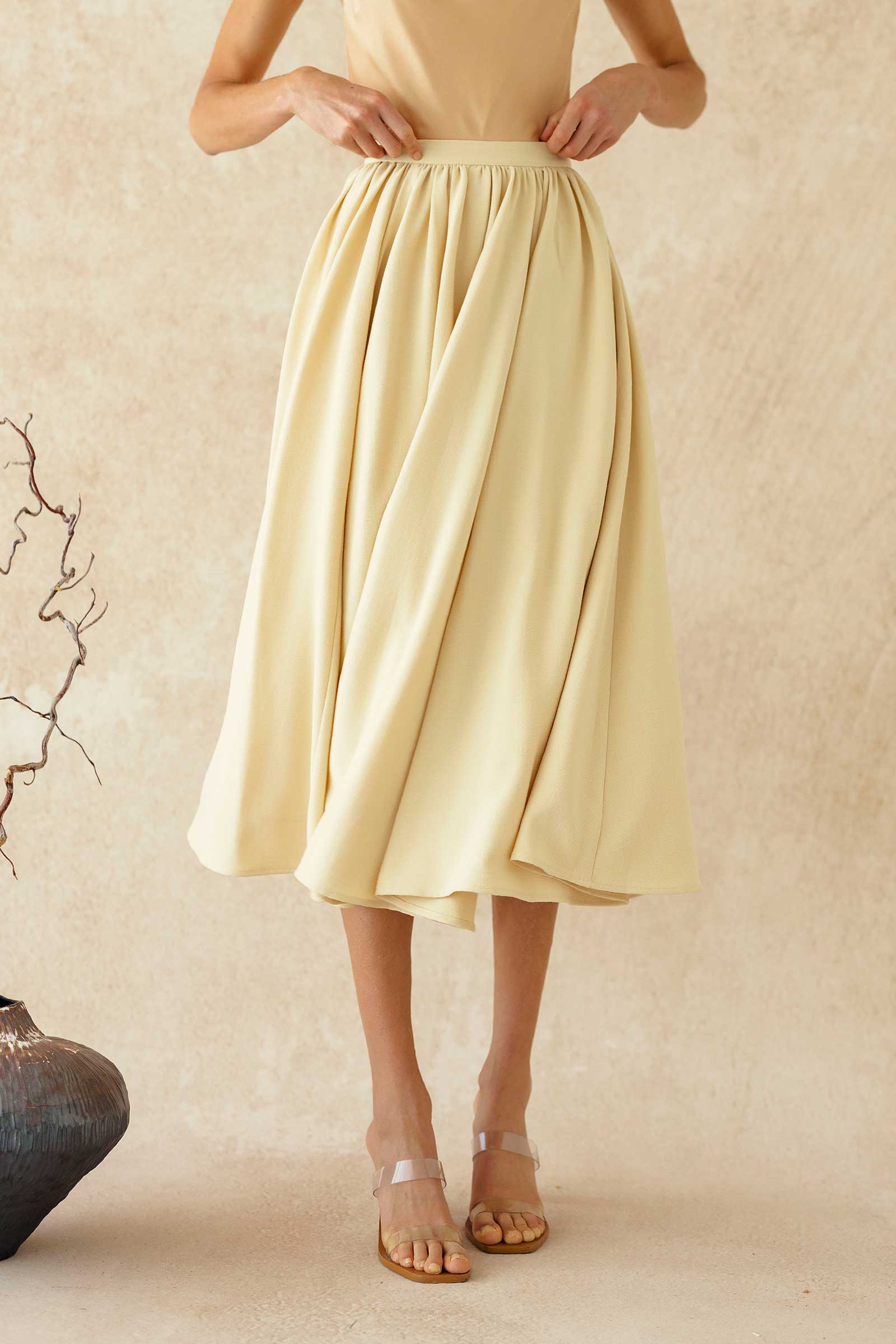 Dritt Skirt (Butter)