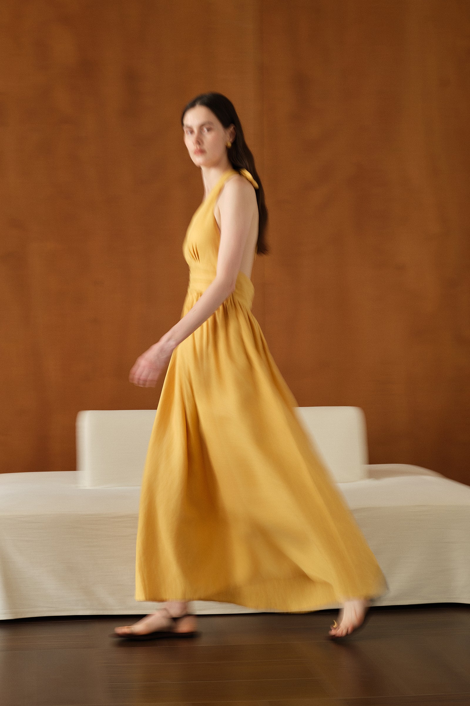 Penelope Dress (Marigold)