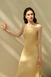 Yarra Linen Dress (Soft Butter)