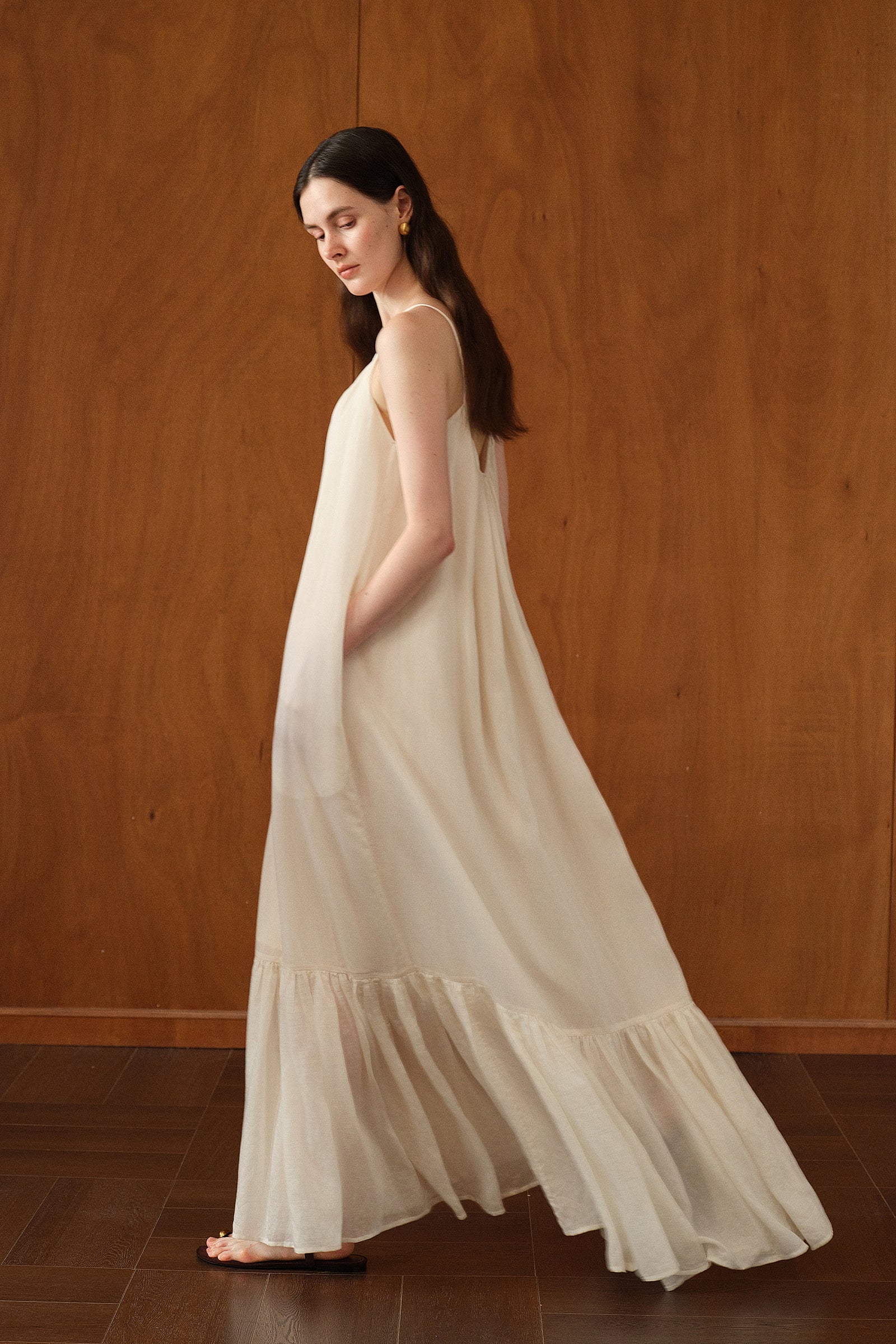 Paloma Dress (Ecru Mist)