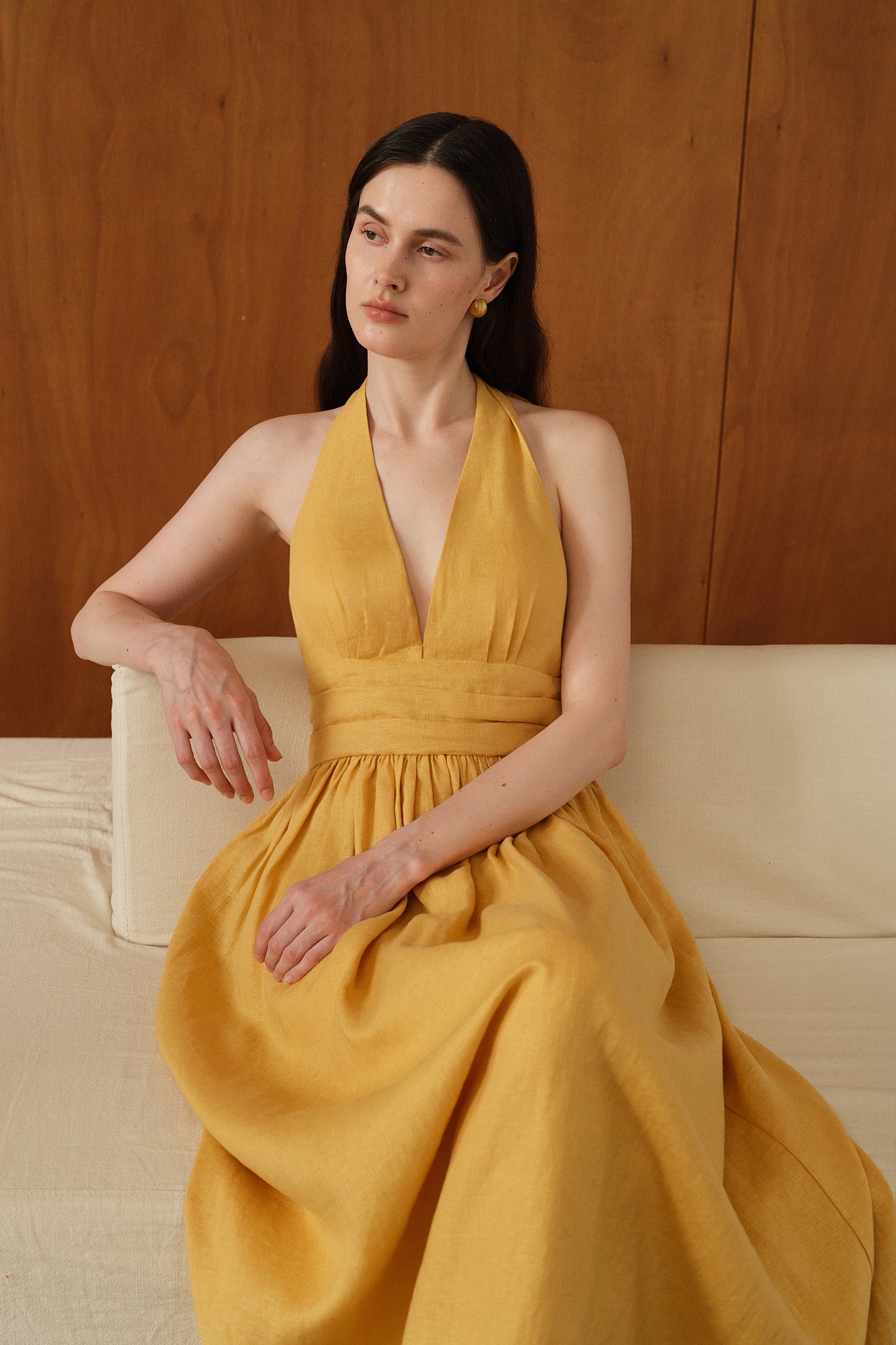 Penelope Dress (Marigold)