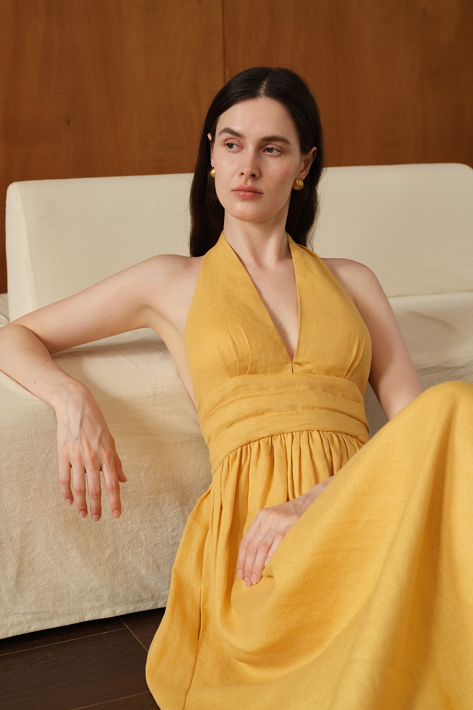 Penelope Dress (Marigold)
