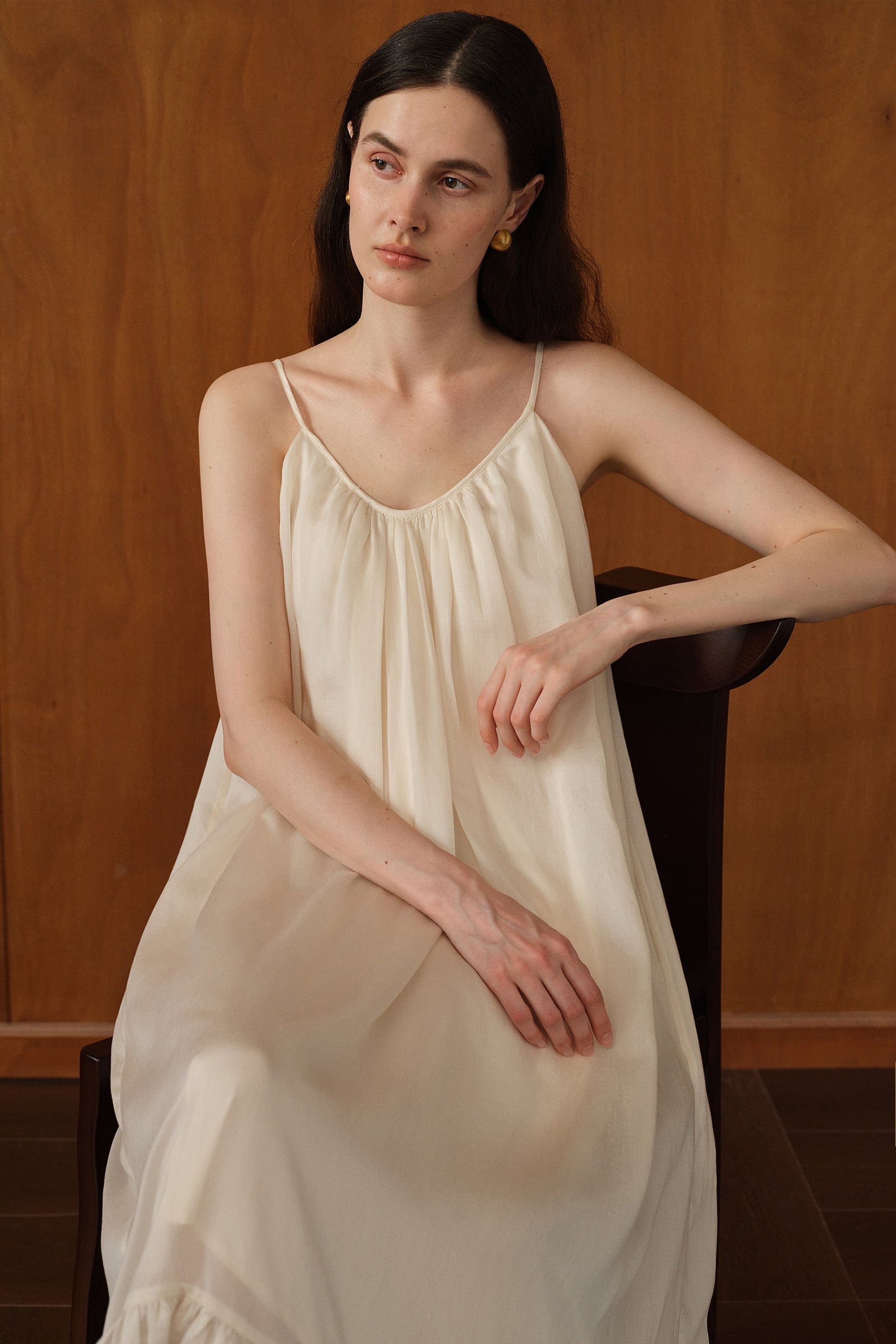 Paloma Dress (Ecru Mist)