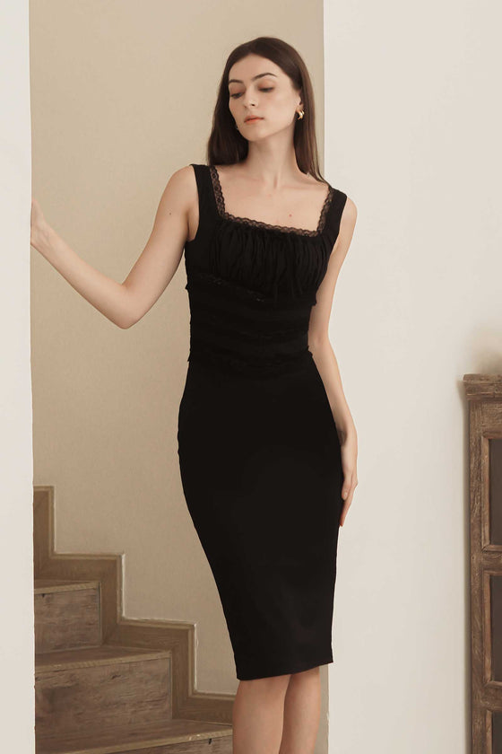 Drystalline Dress (Black)