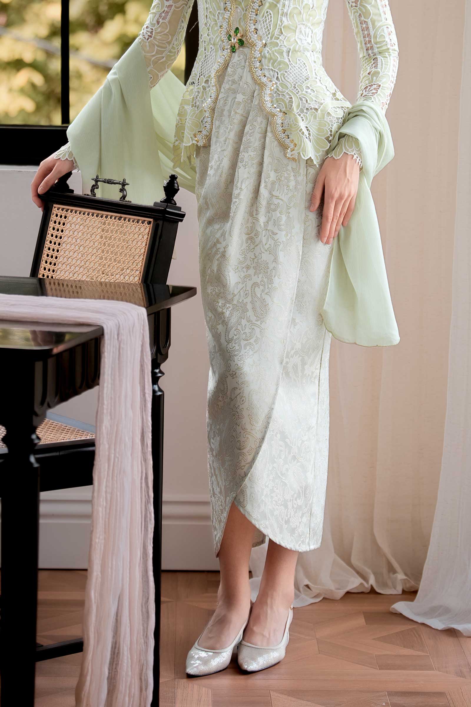 Seroja Skirt (Sage)