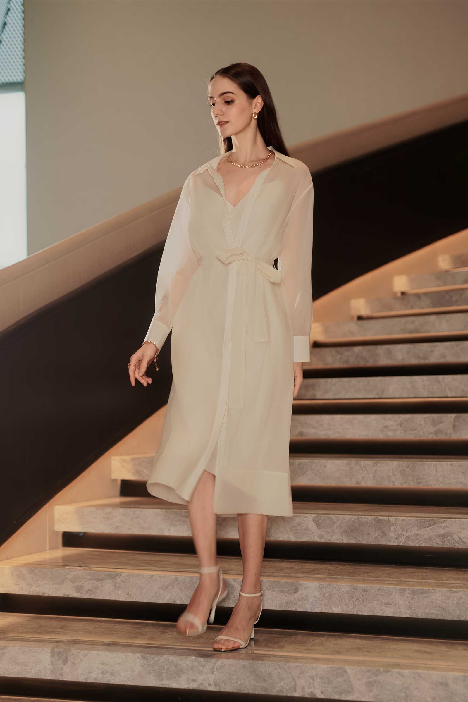 Seren Silk Set (Cream)