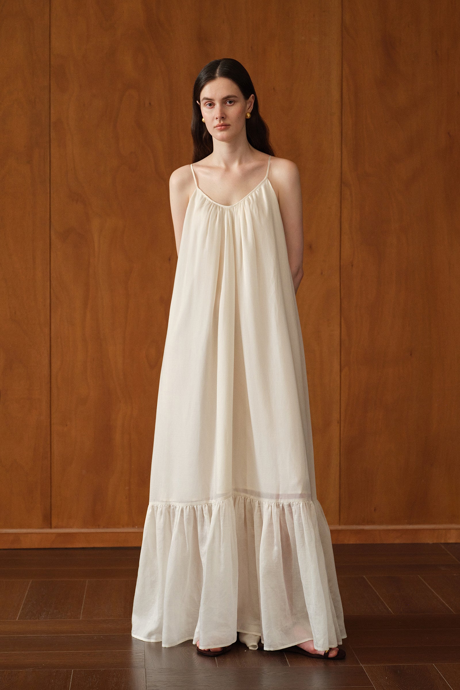 Paloma Dress (Ecru Mist)