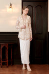 BACKORDER Mahsuri Kebaya Top (Moonlight Gold)