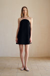 Luna Shift Dress (Black)