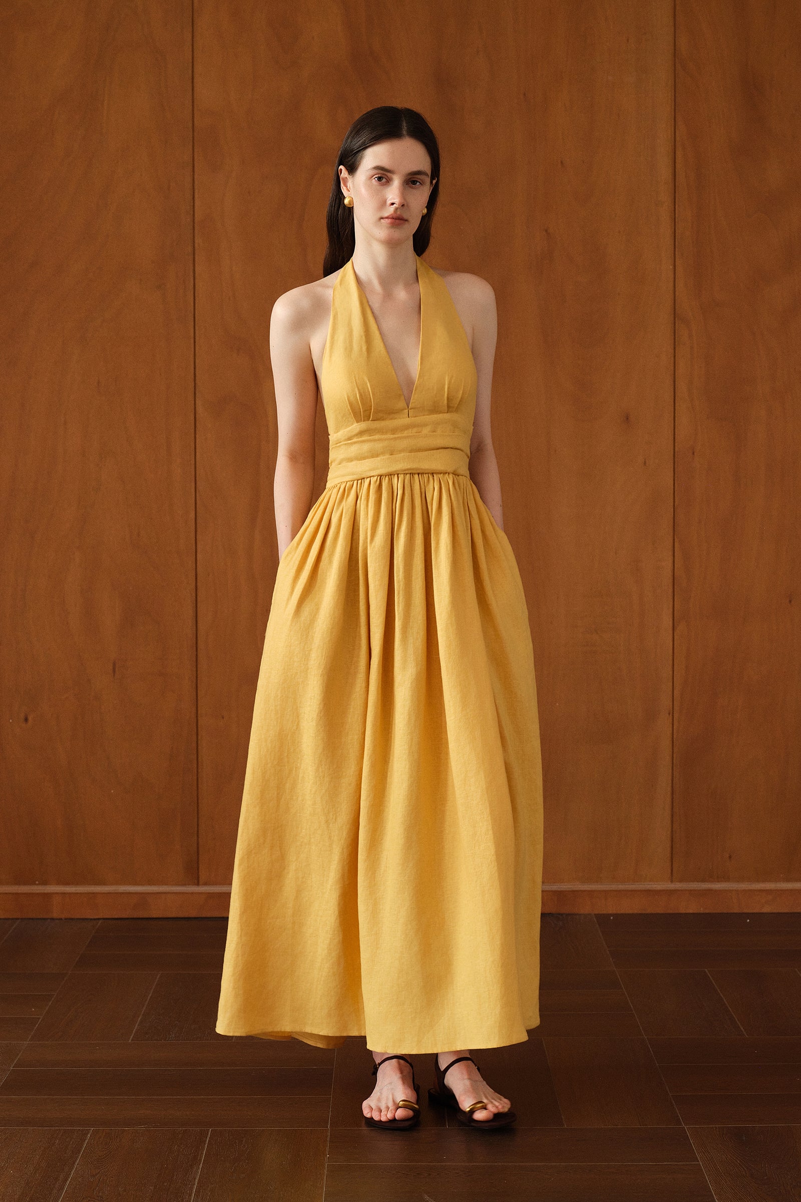 Penelope Dress (Marigold)