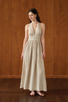 Penelope Dress (Natural Linen)