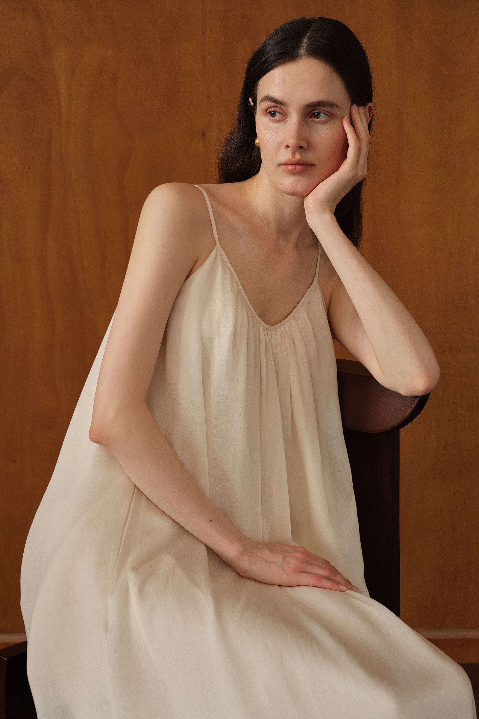 Paloma Dress (Ecru Mist)