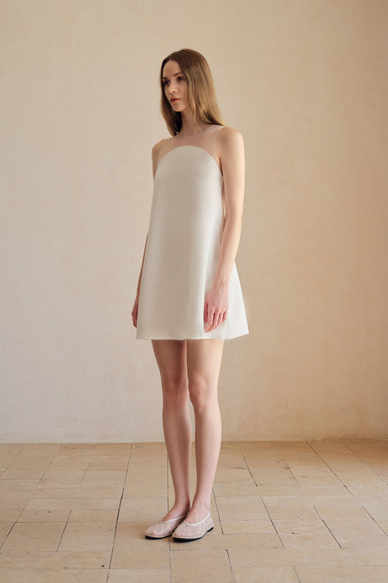 Luna Shift Dress (Snow White)