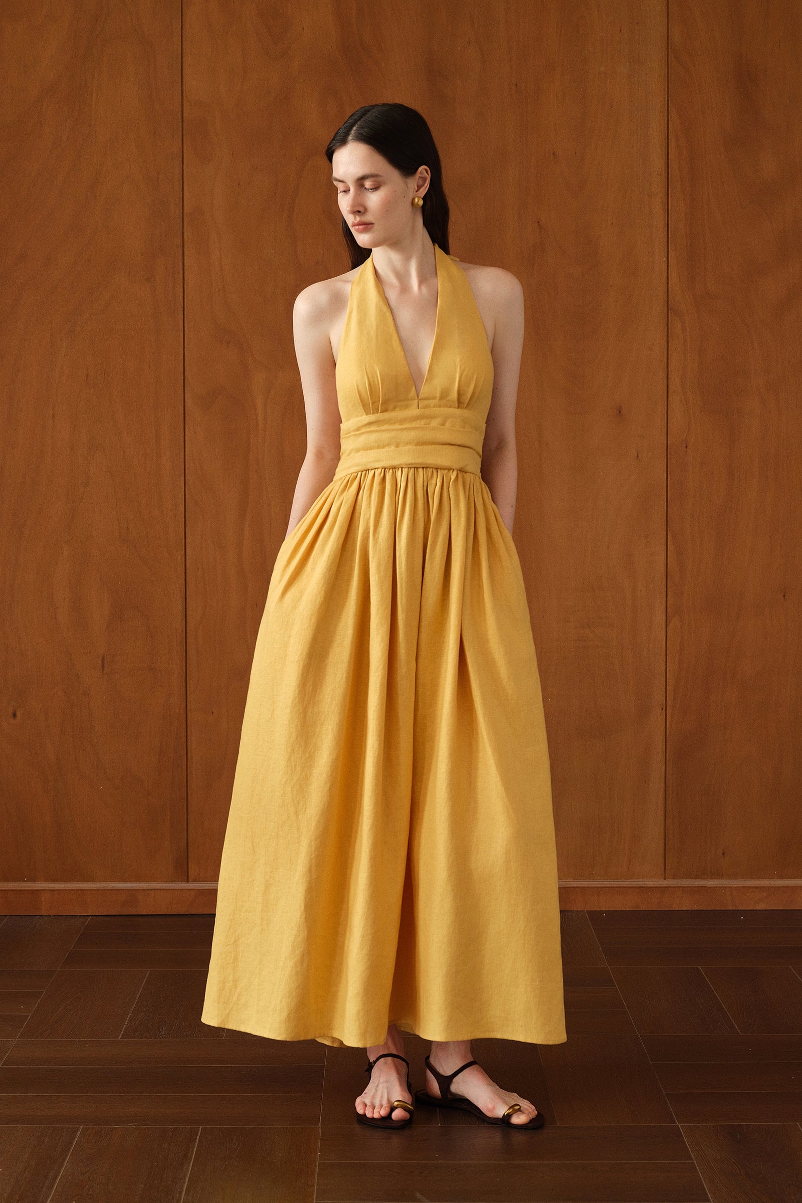 Penelope Dress (Marigold)
