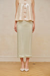 Jaded Midi Skirt (Celadon)