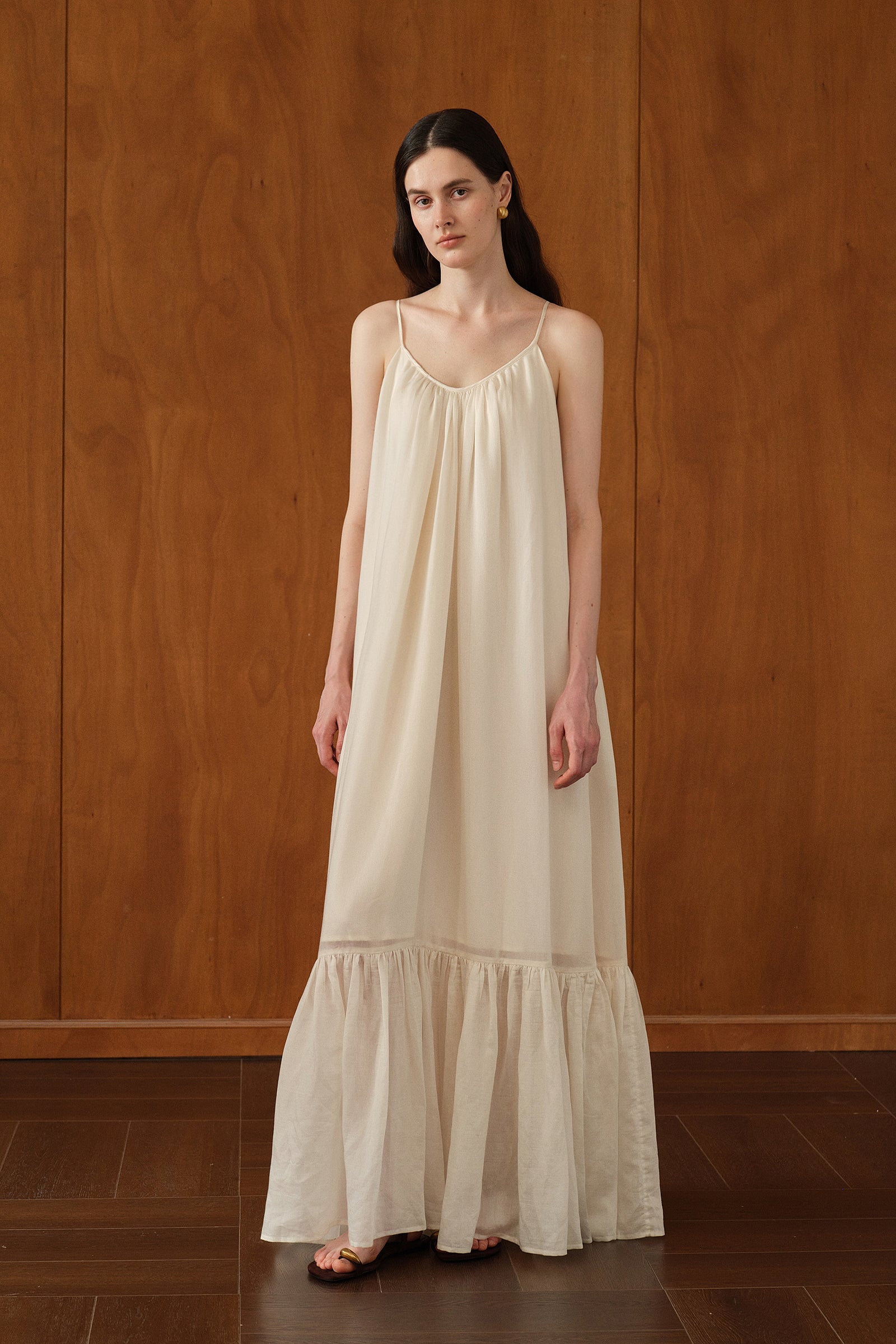 Paloma Dress (Ecru Mist)