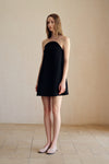 Luna Shift Dress (Black)