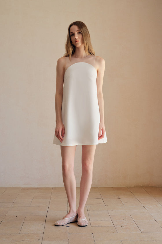Luna Shift Dress (Snow White)