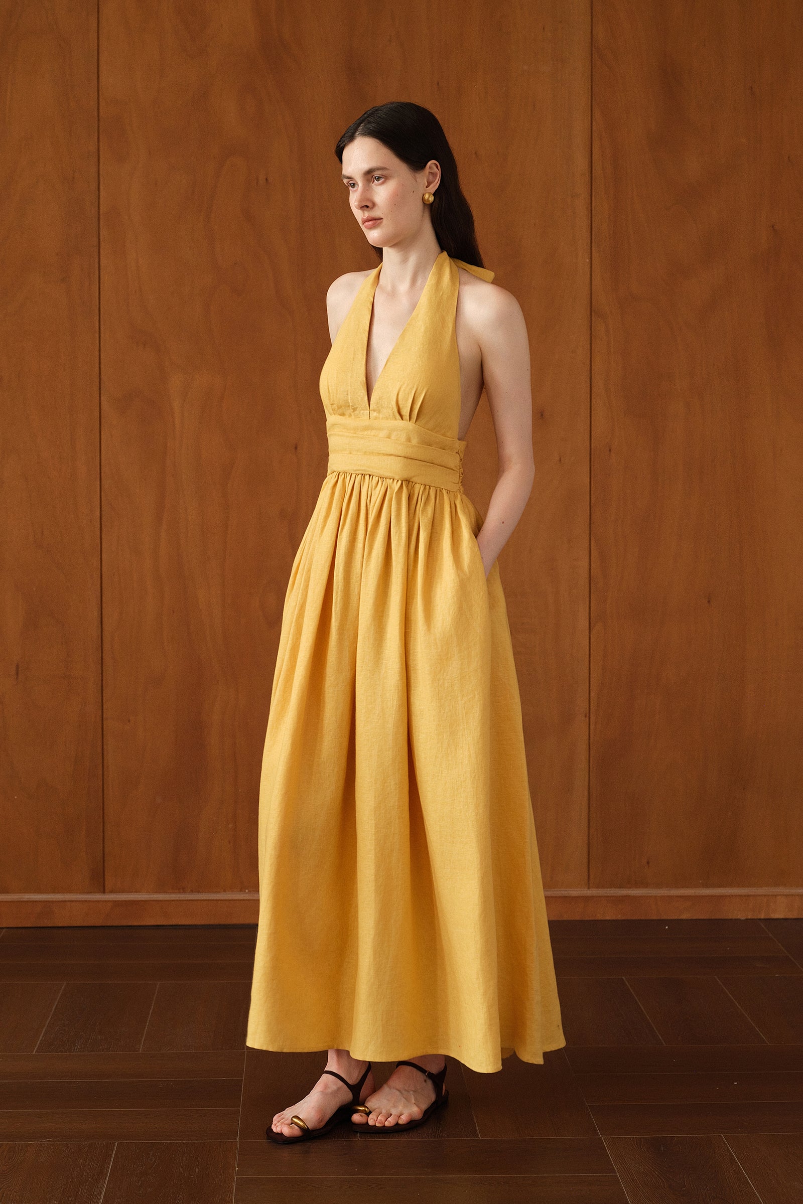 Penelope Dress (Marigold)