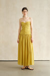 Palais Dress (Lime Leaf)