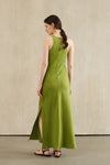 Yarra Linen Dress (Bergamot)