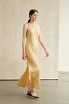 Yarra Linen Dress (Soft Butter)