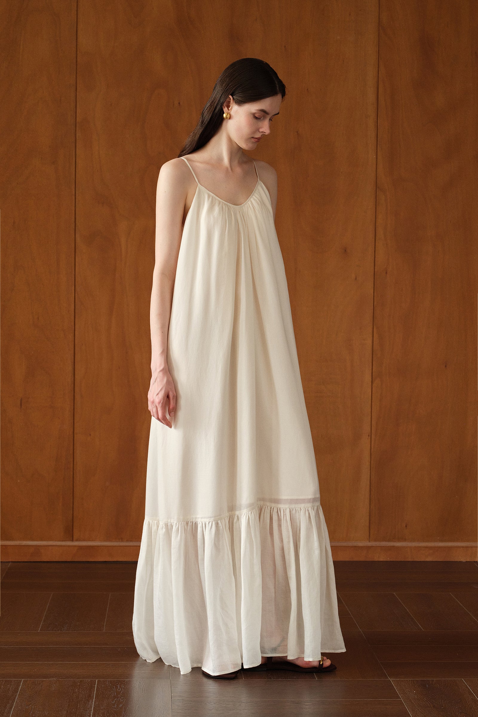 Paloma Dress (Ecru Mist)