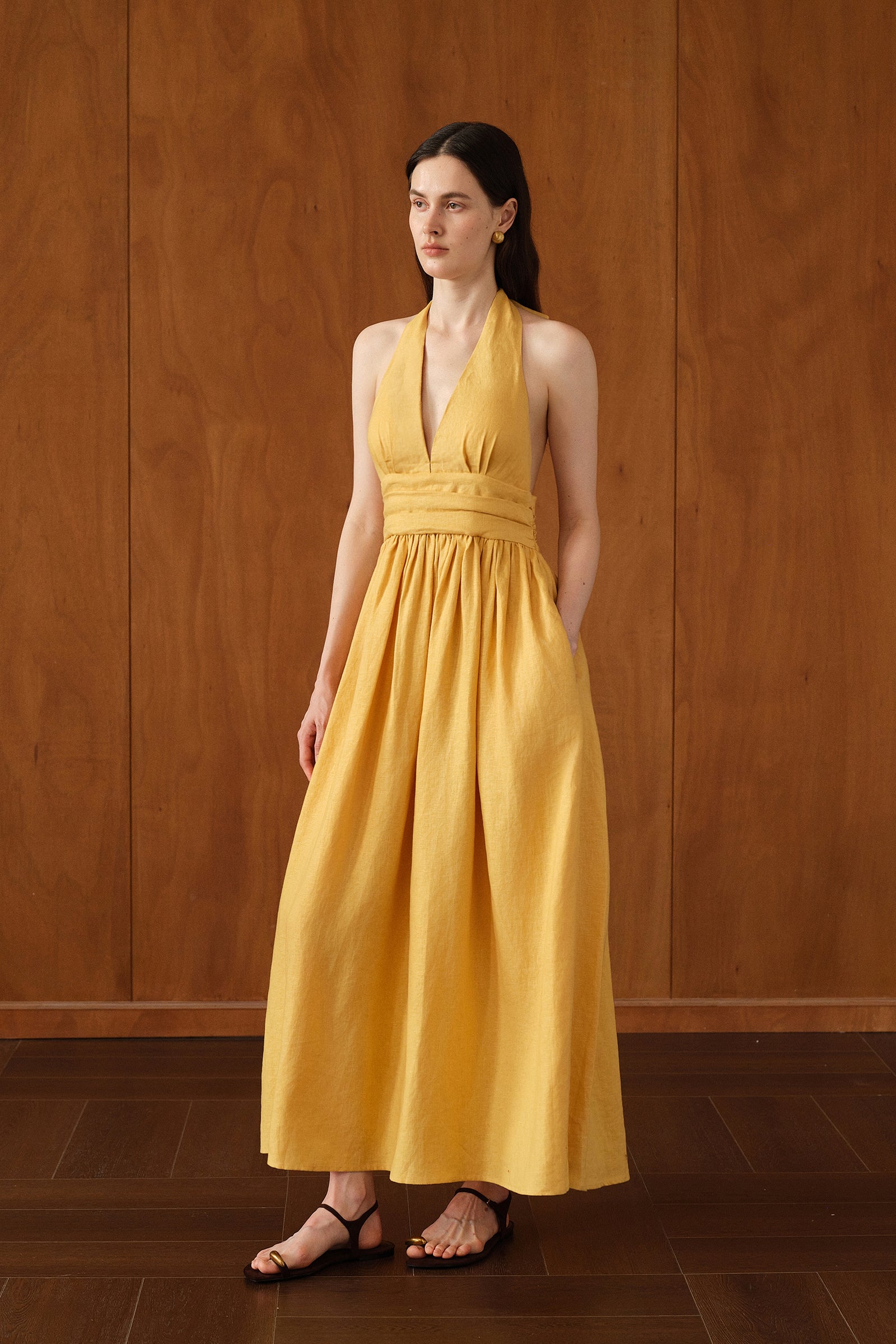 Penelope Dress (Marigold)