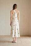 Bea Polka Printed Long Dress