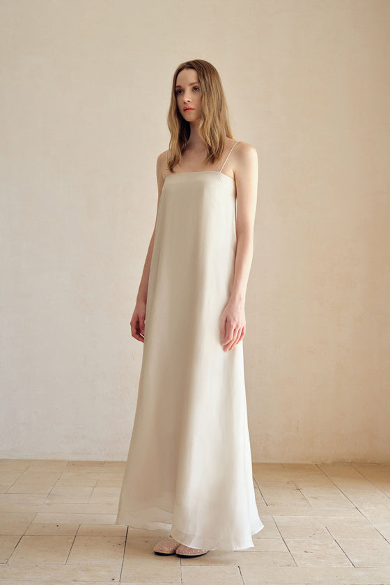 Isle Organza Silk Blend Maxi Dress