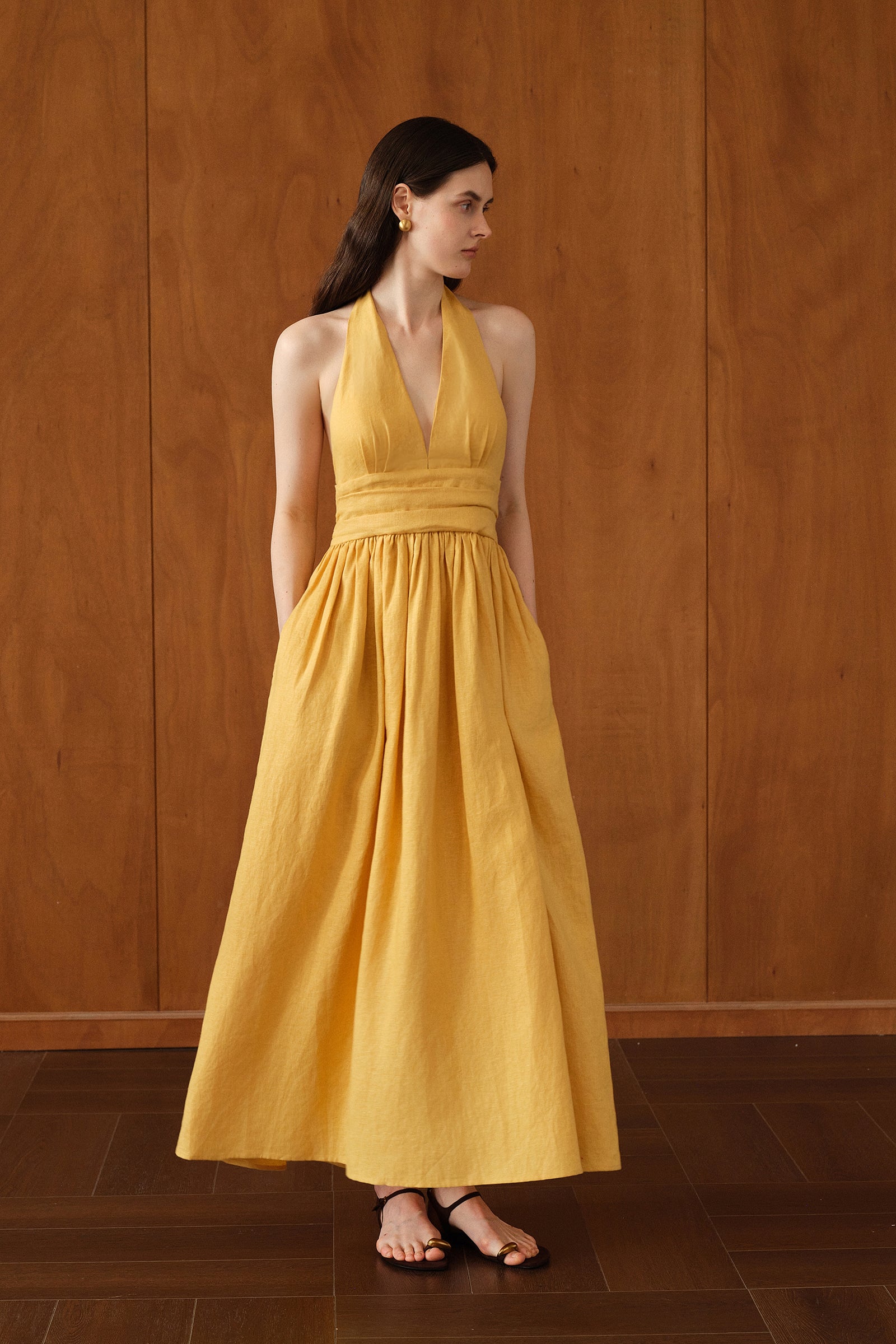 Penelope Dress (Marigold)