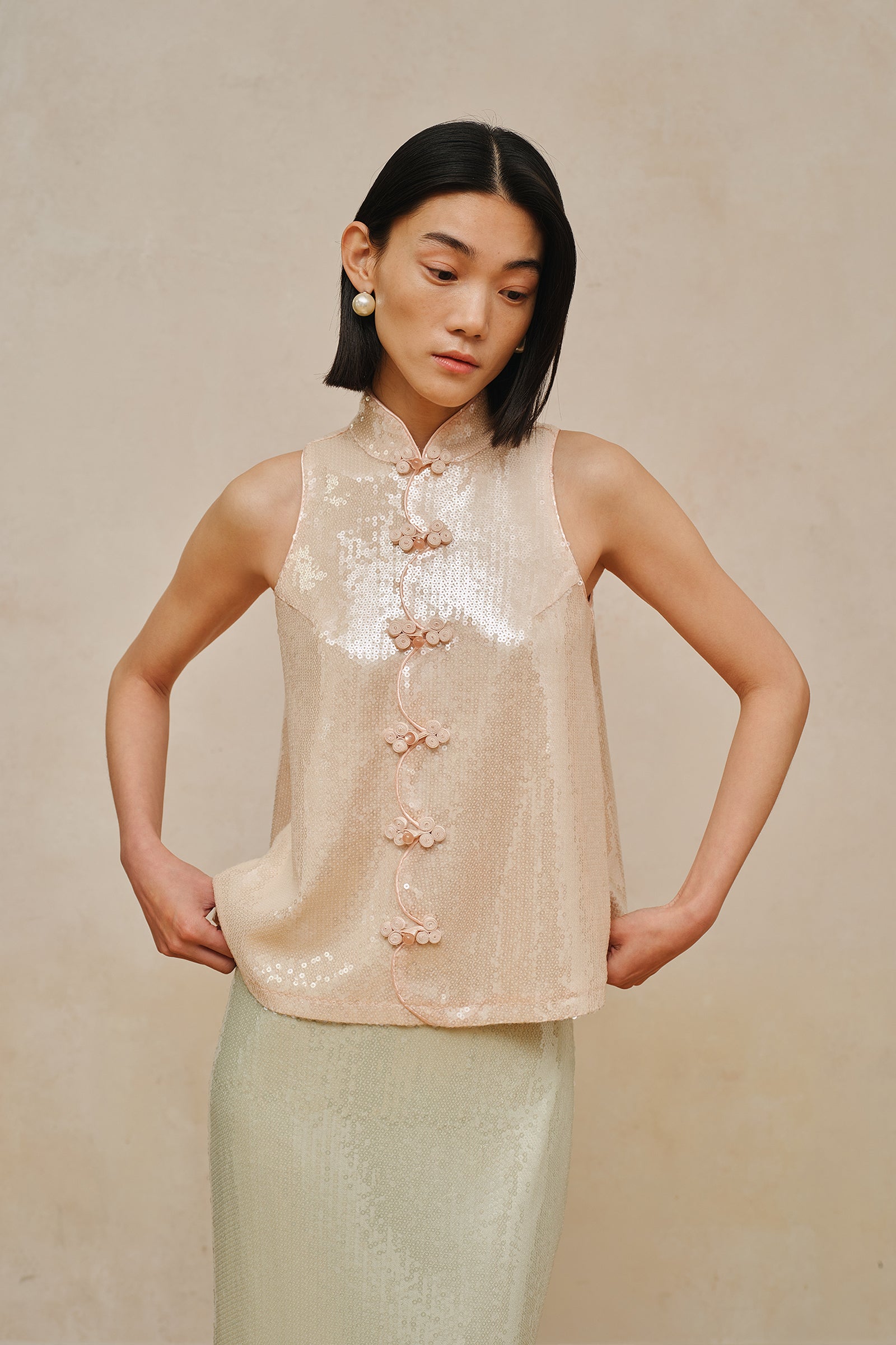 Lumen Top (Opaline Blush)