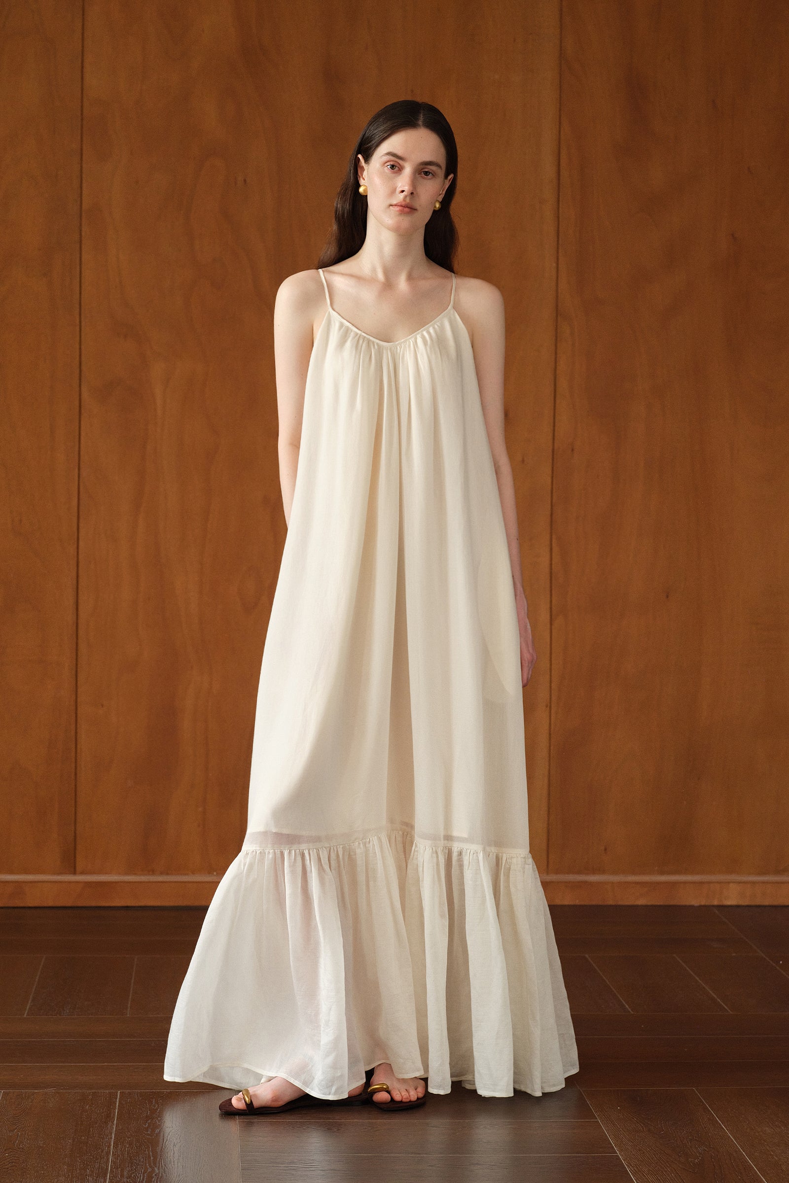 Paloma Dress (Ecru Mist)