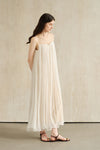 Rumi Long Dress (White Veil)