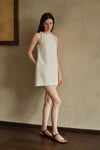 Margo Shift Dress (White)