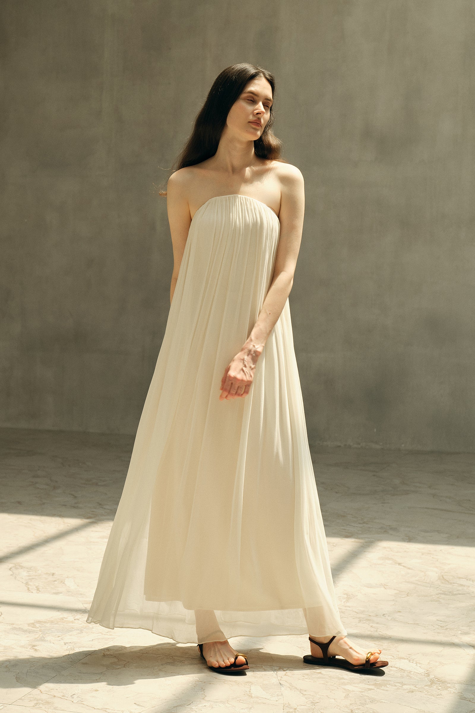 Unna Dress (Blanc)