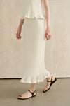 Sorra Midi Skirt (Snow White)