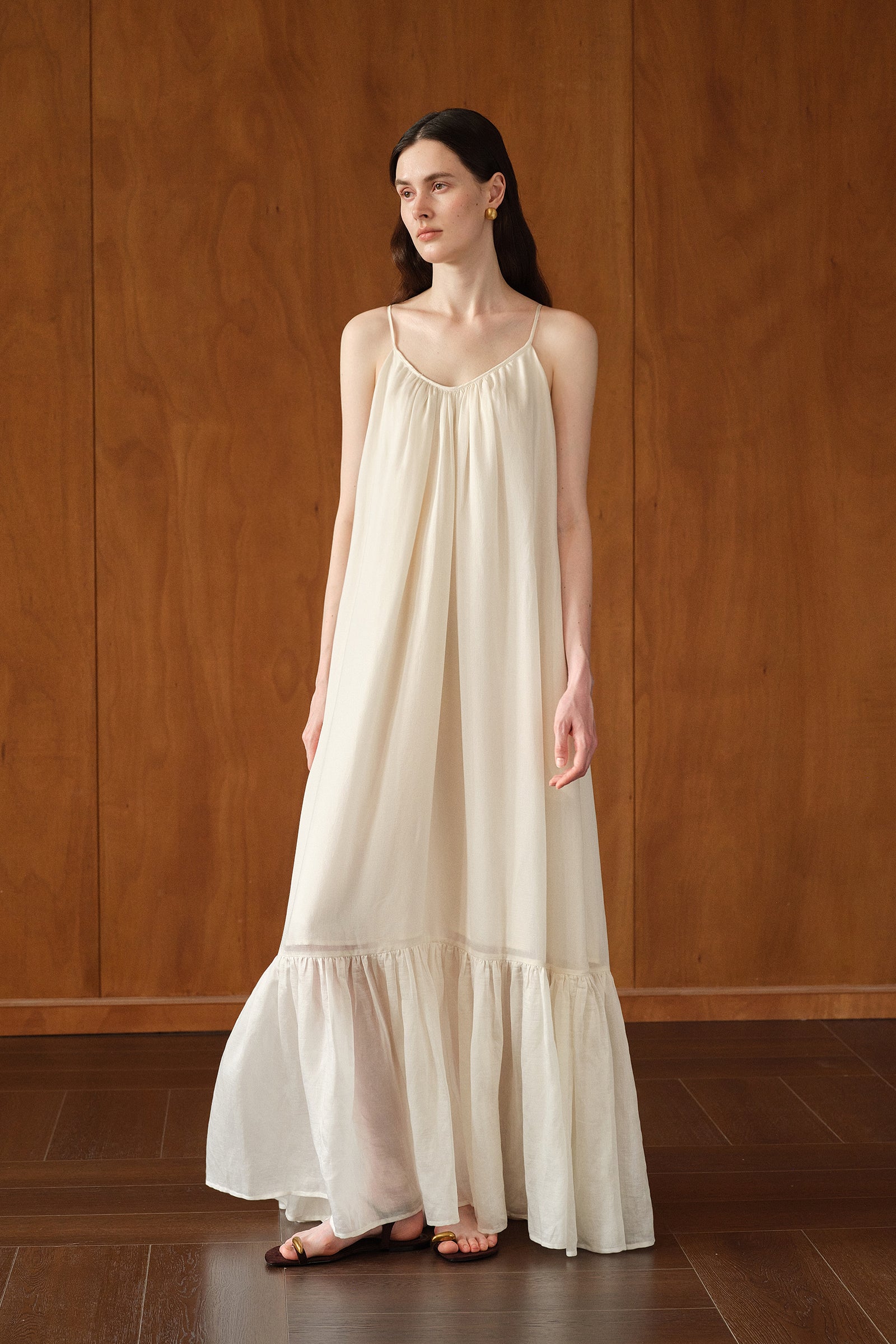 Paloma Dress (Ecru Mist)
